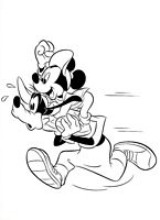 kolorowanki Goofy do wydruku malowanka Disney numer 31